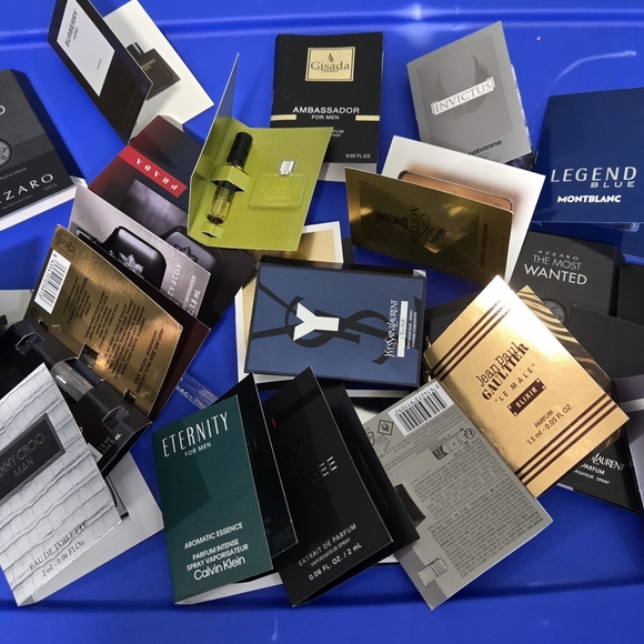 10 designer mens cologne samples - Picture 2 of 2